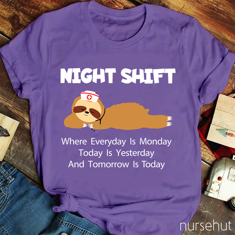 Night Shift Nurse T-shirt