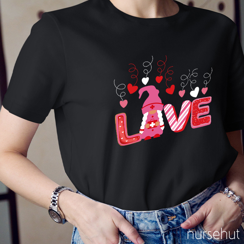 Take Care Of You With Love And Patience Nurse T-Shirt