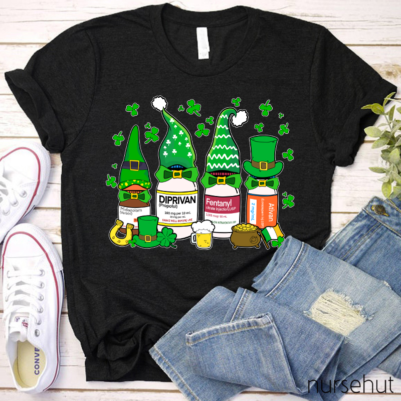 Happy St. Patrick's Day Nurse T-Shirt