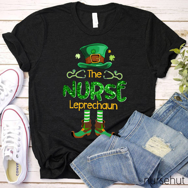 The Nurse Leprechaun Nurse T-Shirt