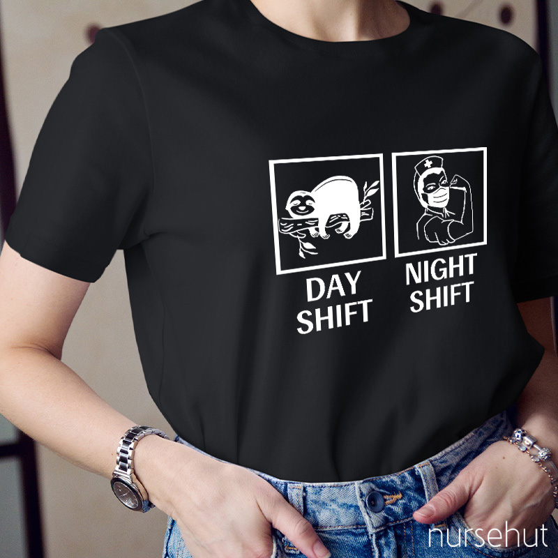 Day Shift And Night Shift Nurse T-Shirt