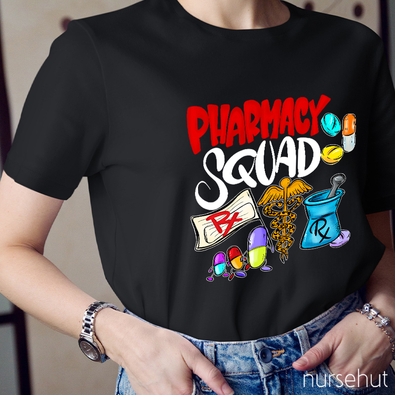 Pharmacy Squad Nurse T-Shirt