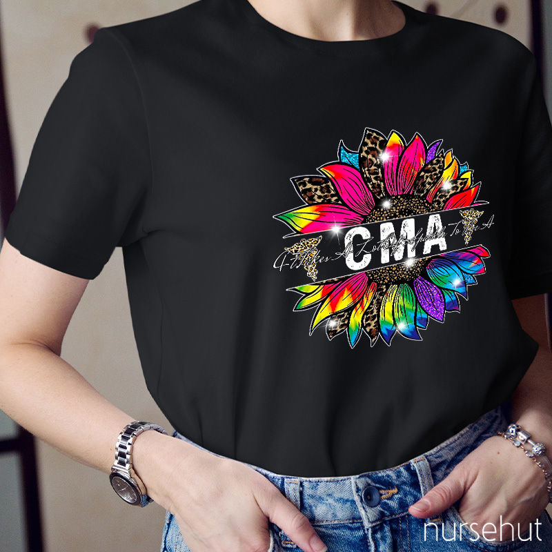 It Takes A Lot Of Sparkle To Be A CMA Nurse T-Shirt