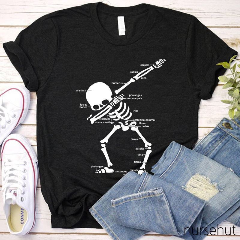 Deb Skeleton Nurse T-Shirt