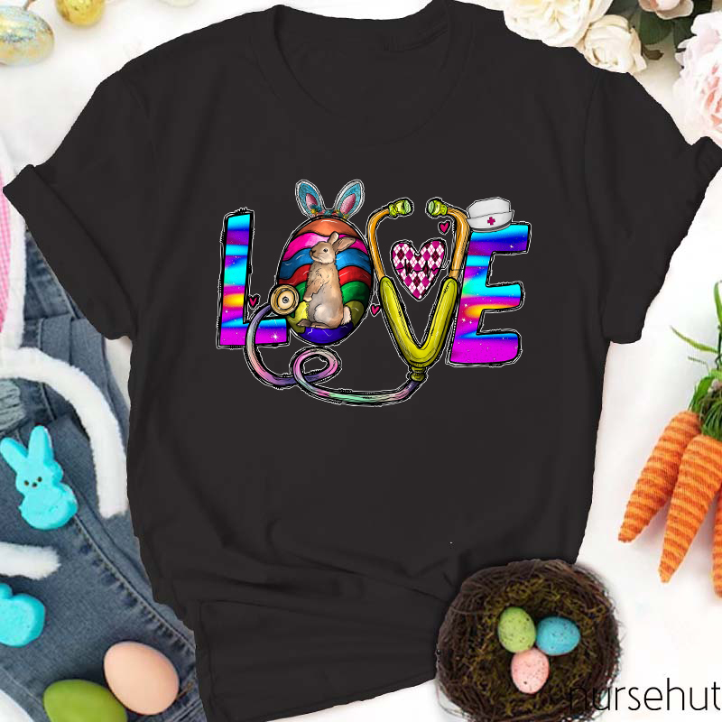 Easter Kangaroo In An Egg Nurse T-Shirt