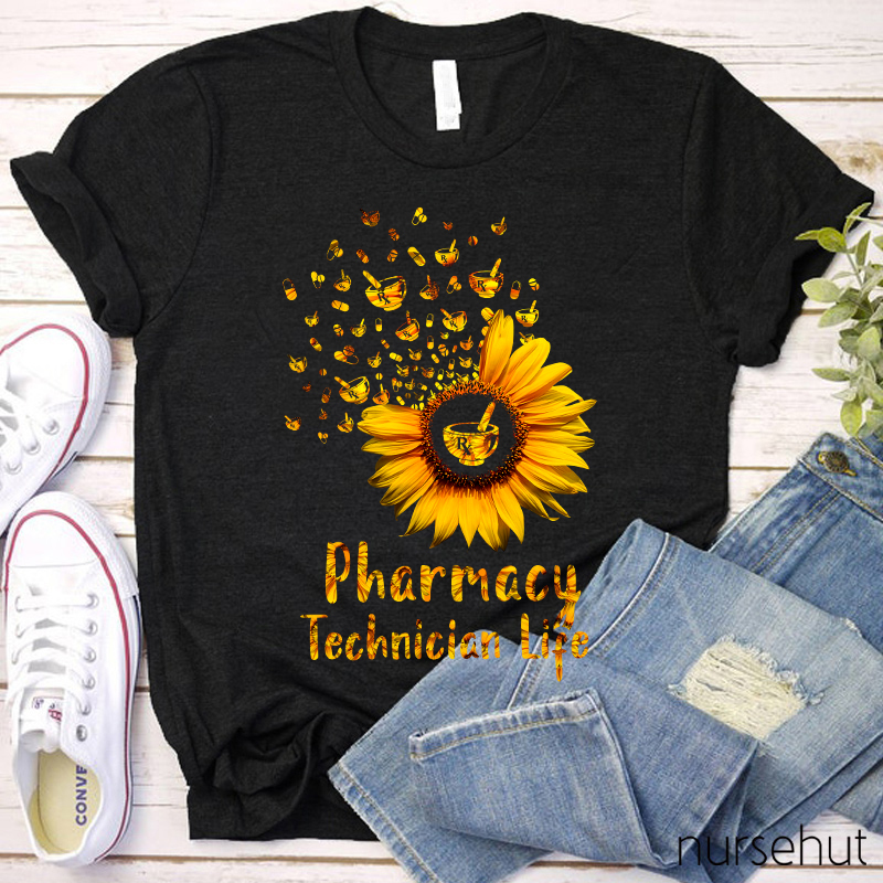 Pharmacy Technician Life Nurse T-Shirt