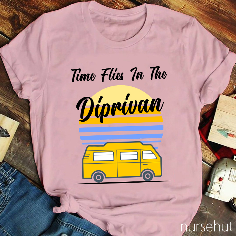 Time Files In The Diprivan Nurse T-Shirt