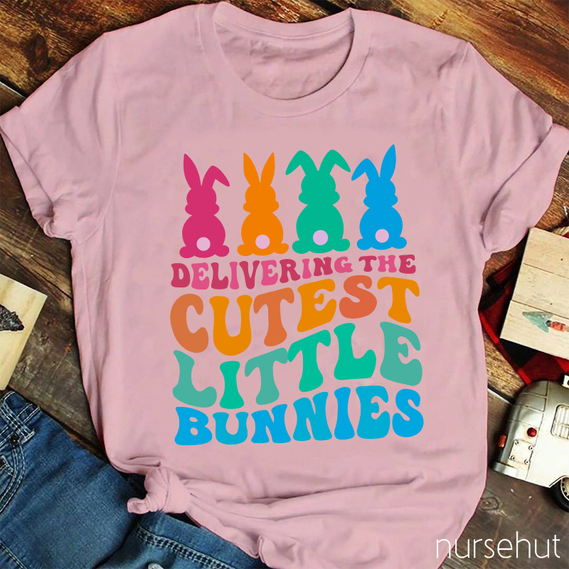 Delivering The Cutest Little Bunnies Nurse T-Shirt