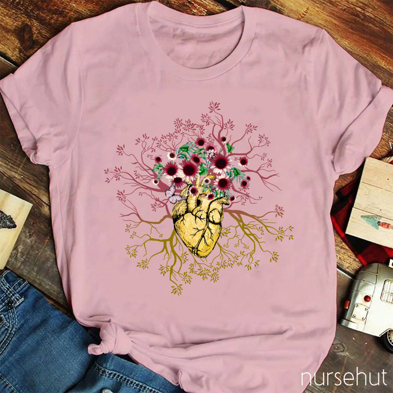 Make Your Heart Thrive Nurse T-Shirt