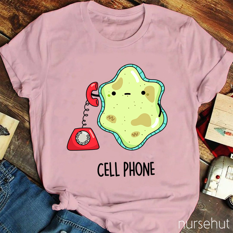 Cell Phone Nurse T-Shirt
