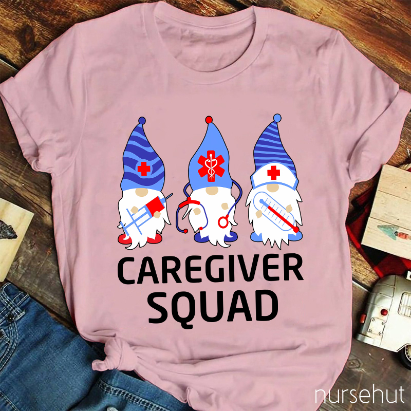Caregiver Squad Nurse T-Shirt