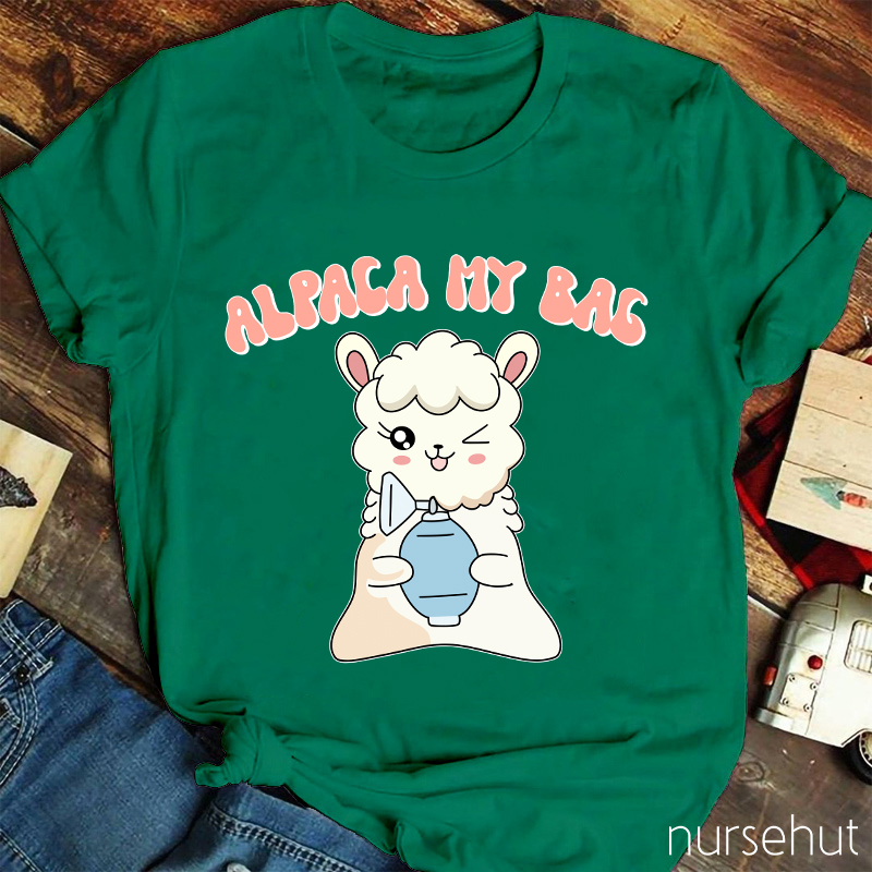 Alpaca My Bags Nurse T-Shirt