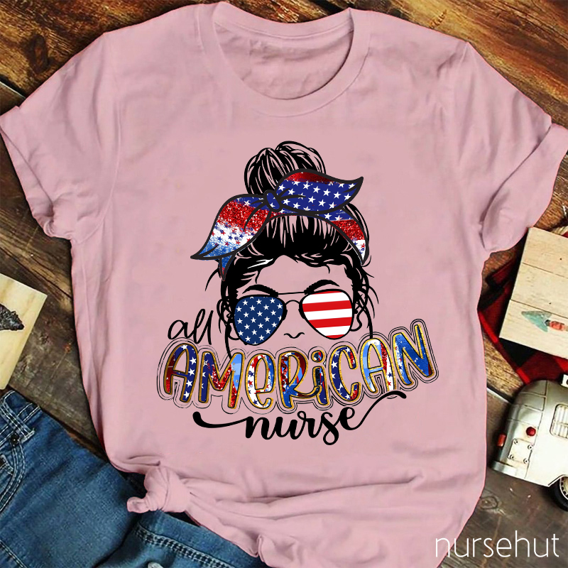 All American Nurse T-Shirt