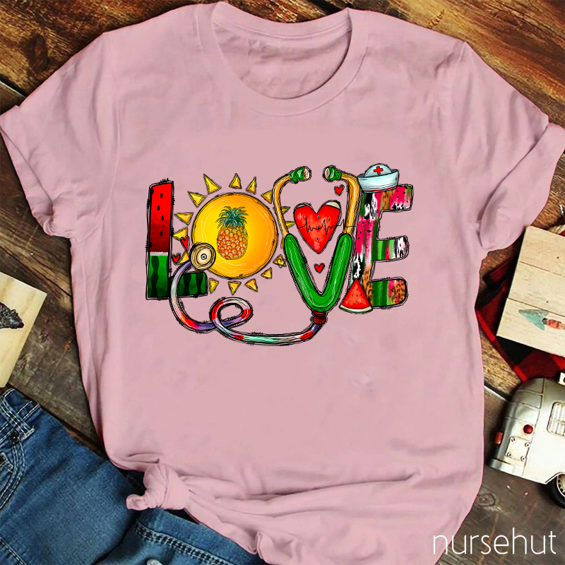 Summer Love Nurse T-Shirt
