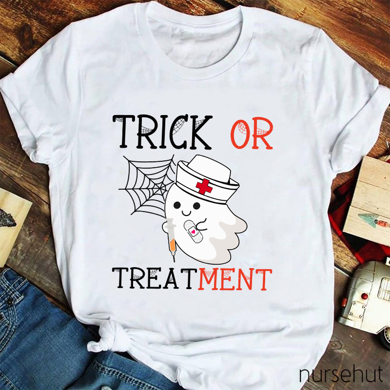 Trick Or Treatment Nurse T-Shirt