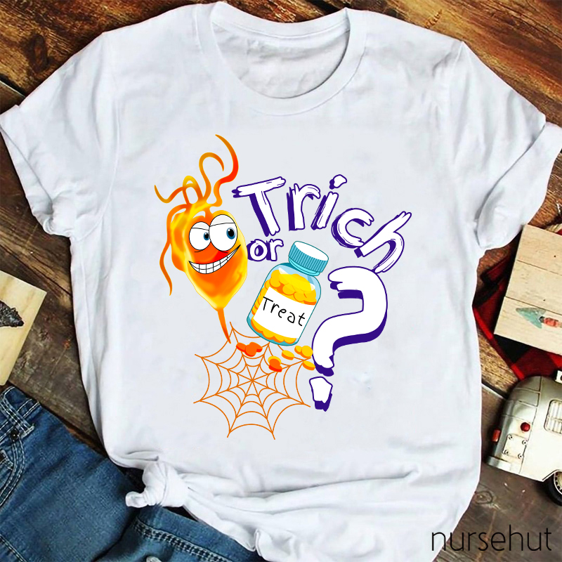 Trick Or Treat Nurse T-Shirt