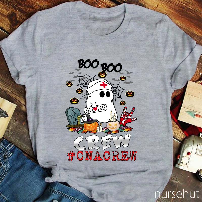 Personalized Boo Crew Nurse T-Shirt