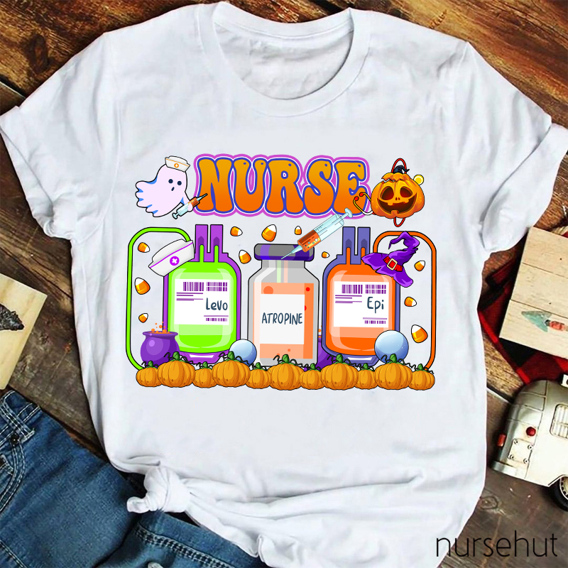 Happy Halloween Nurse T-Shirt