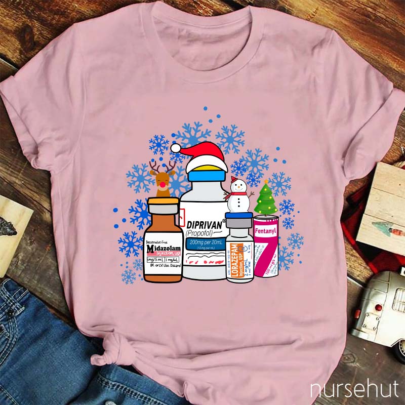 Dream Team Christmas Nurse T-Shirt