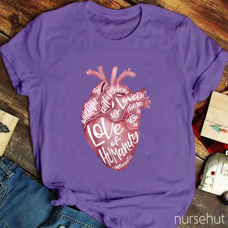 Love Of Humanity Nurse T-Shirt