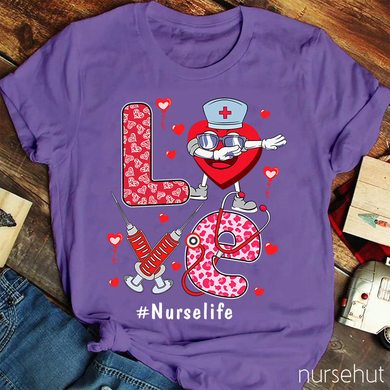 Personalized Love To Be A Nurse T-Shirt