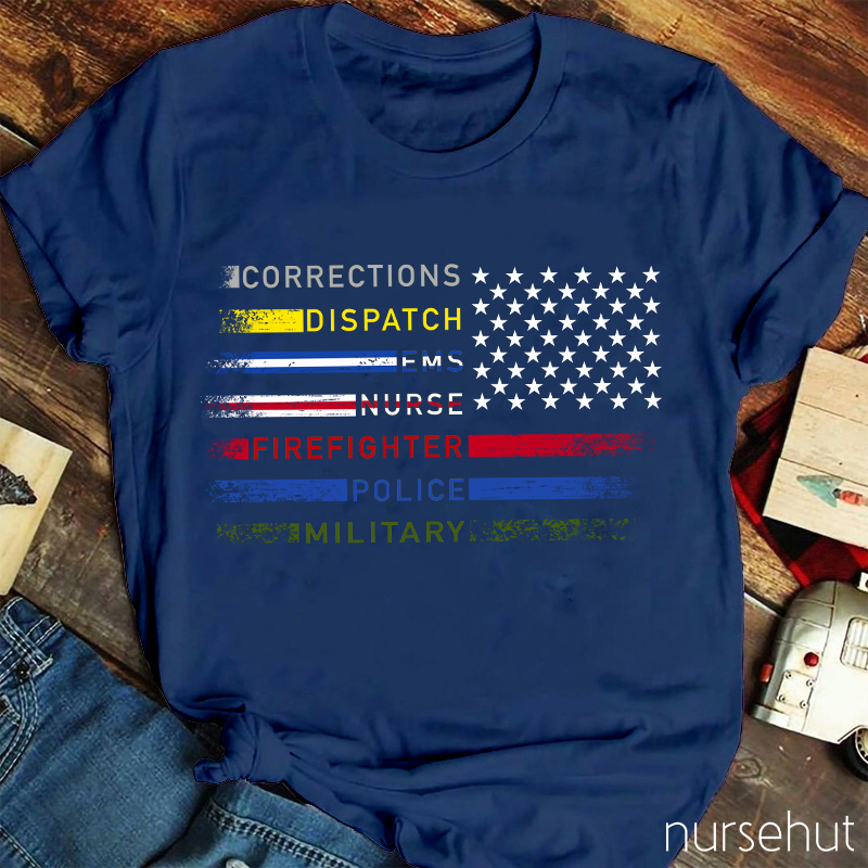 Corrections Dispatch Nurse T-Shirt
