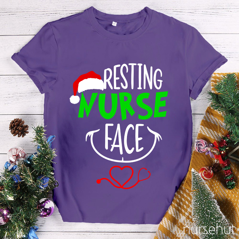 Resting Nurse Face Nurse T-Shirt