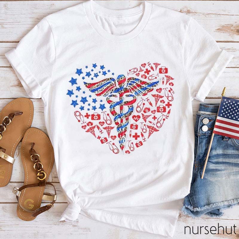 Love American Nurse T-Shirt