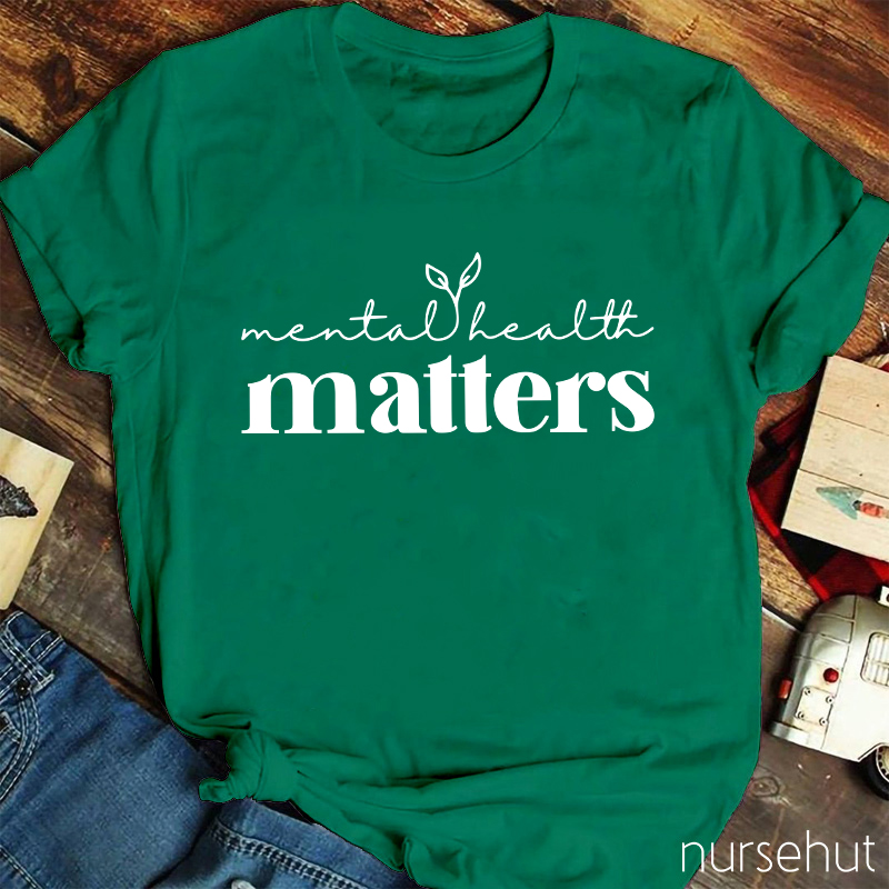Mental Health Really Matters Teacher T-Shirt
