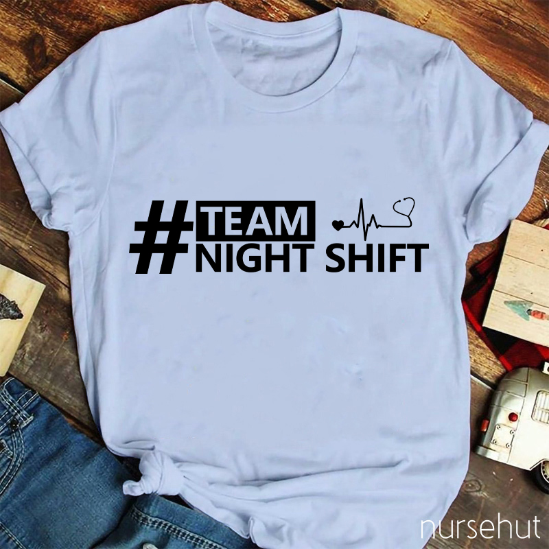 NIGHT SHIFT CREW T-SHIRT DESIGN 17551284 Vector Art at Vecteezy