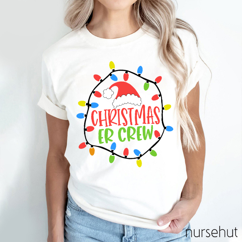 Christmas ER Crew Nurse T-Shirt