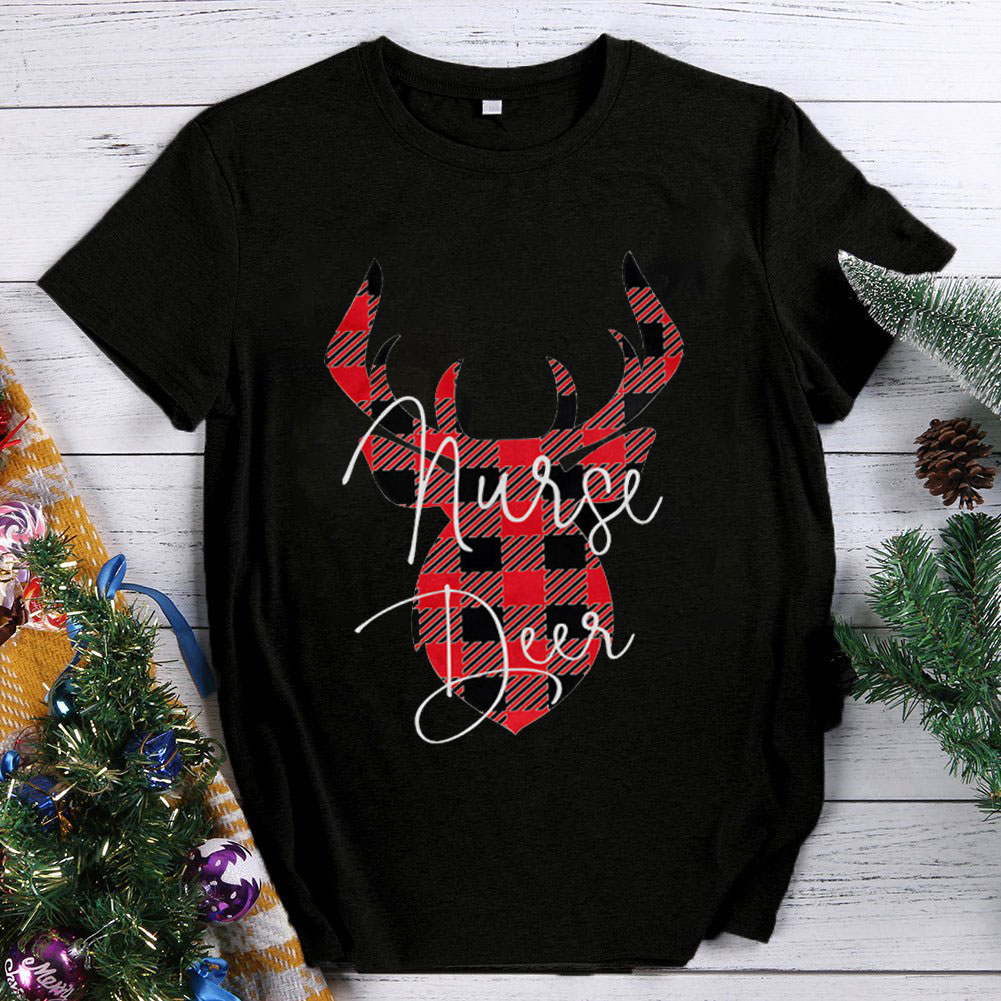 Nurse Deer Nurse T-Shirt