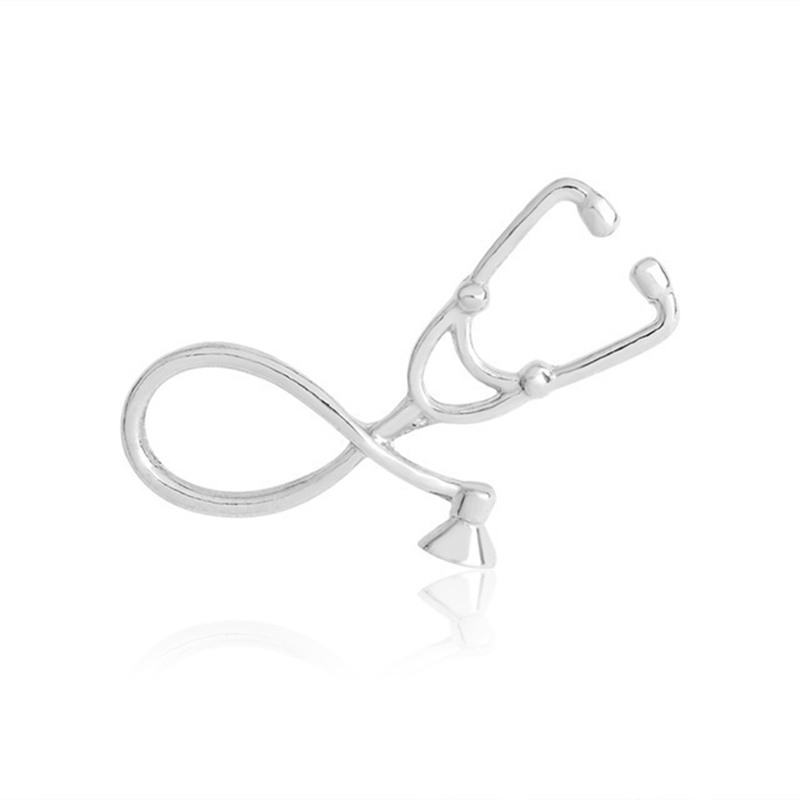 Minimalist Stethoscope Pin Set