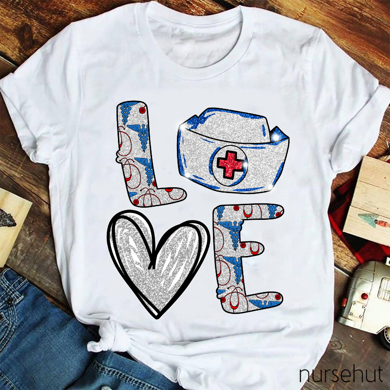 Do Things With Love Nurse T-Shirt