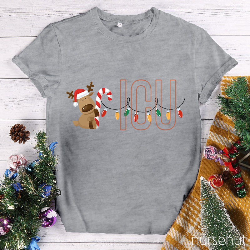 Personalized Jolly ICU Nurse T-Shirt