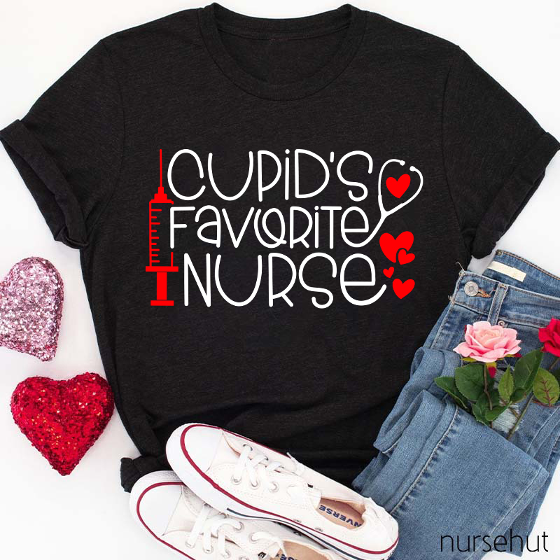 Cupid's Favorite Nurse T-Shirt