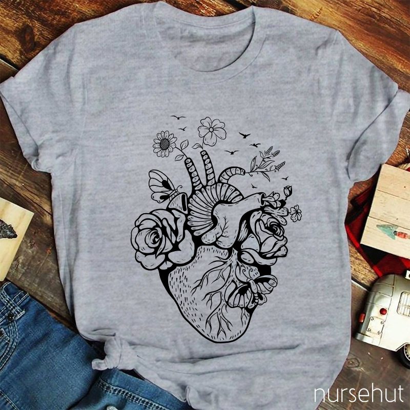 Heart Flower T-Shirt