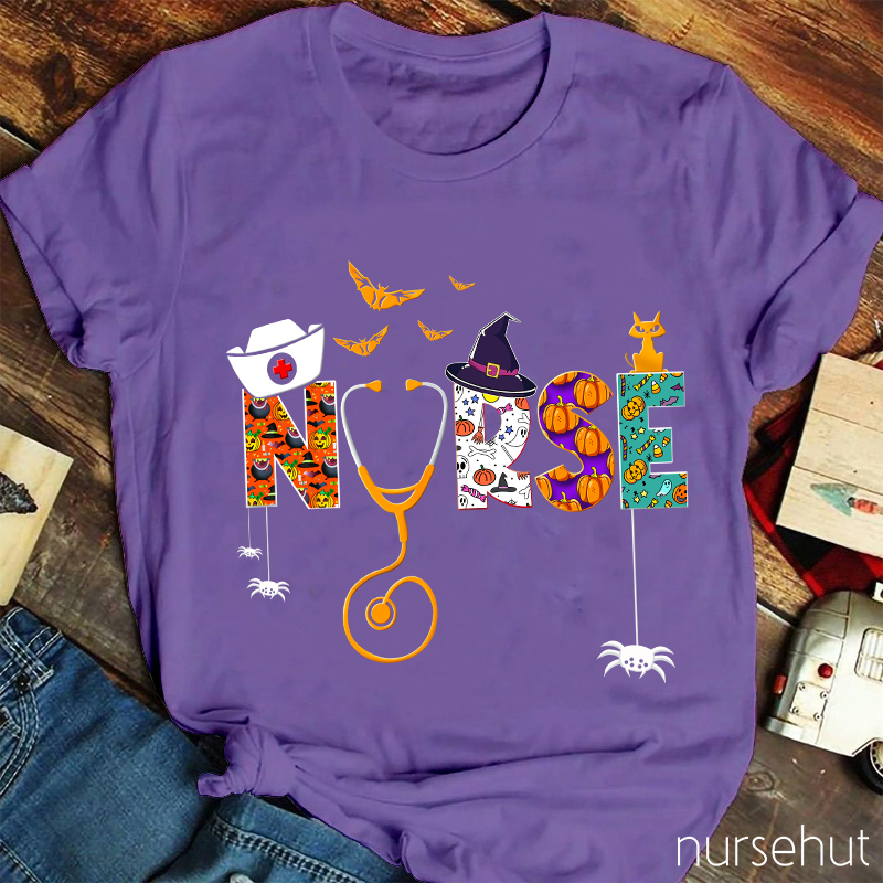 Nurse With Stethoscope T-Shirt