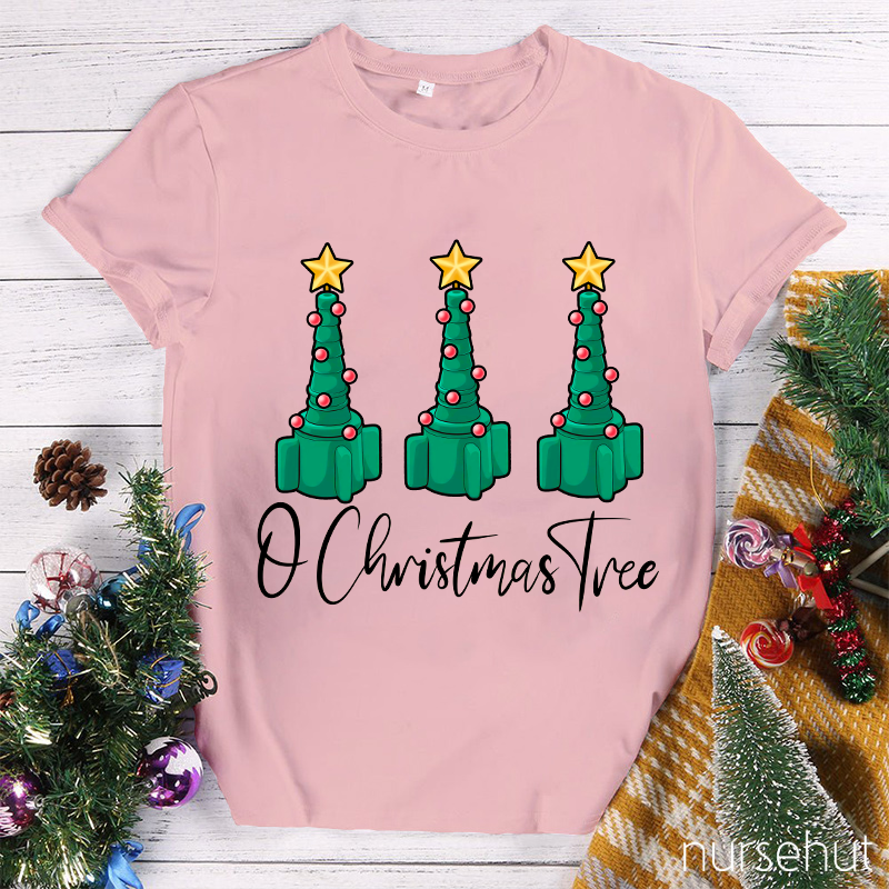 O Christmas Tree Nurse T-Shirt