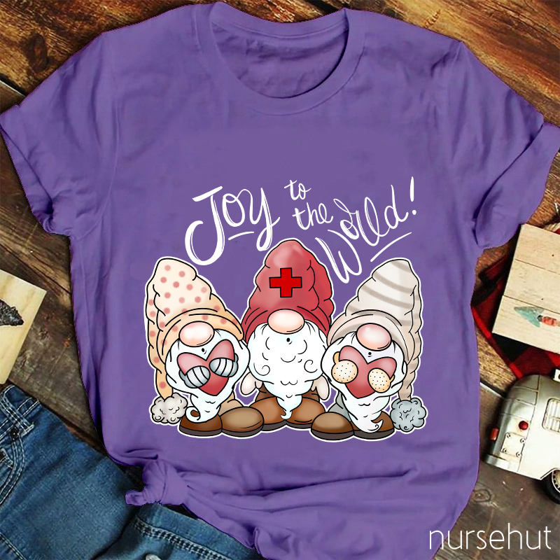 Joy To The World Nurse T-Shirt