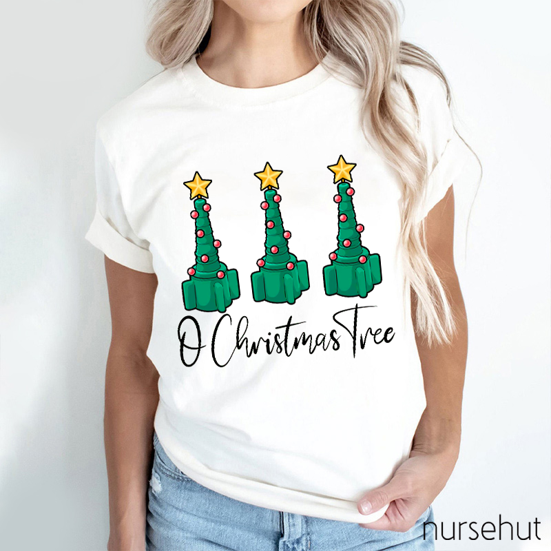 O Christmas Tree Nurse T-Shirt
