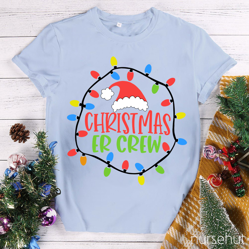 Christmas ER Crew Nurse T-Shirt