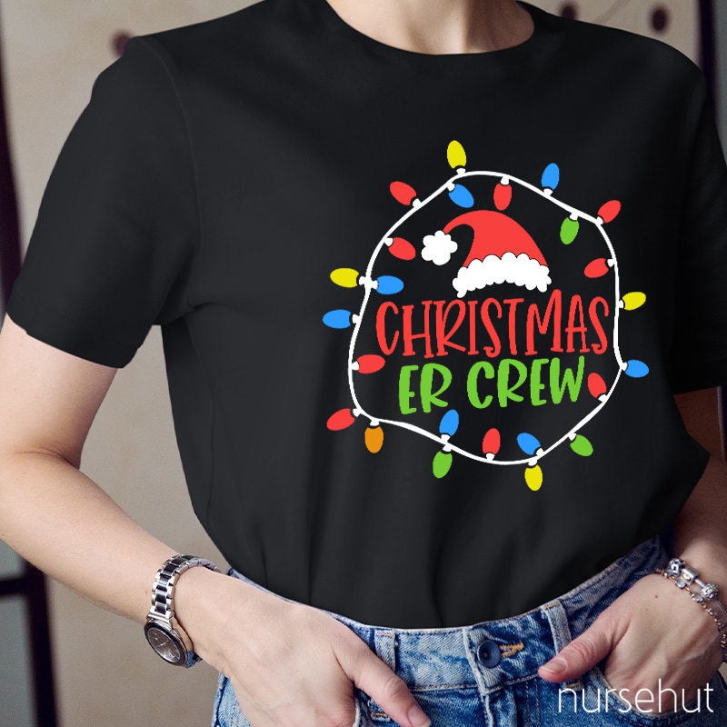 Christmas ER Crew Nurse T-Shirt