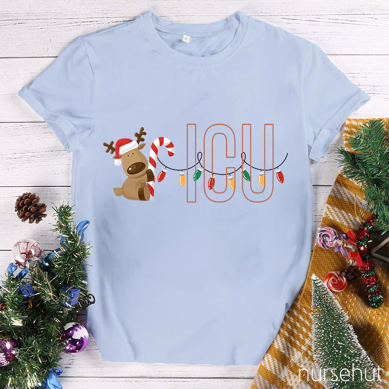 Personalized Jolly ICU Nurse T-Shirt