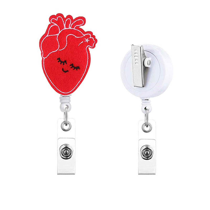 Human Organs Nurse Badge Reel
