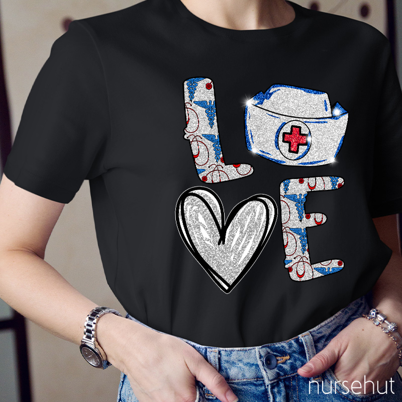 Do Things With Love Nurse T-Shirt