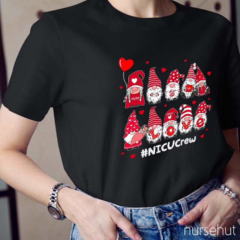 Personalized Kiss Love Nurse T-Shirt