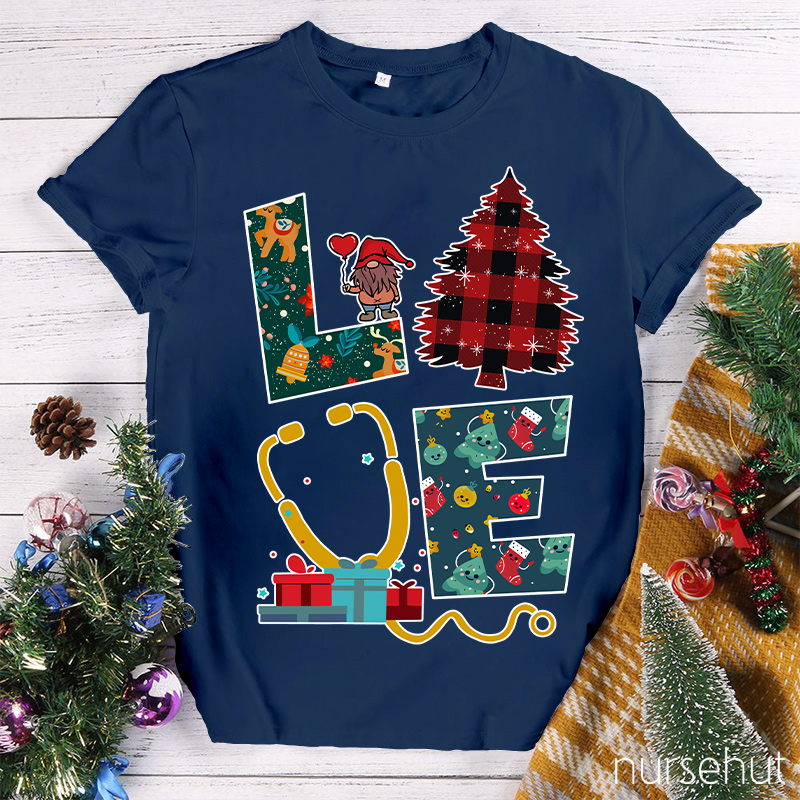 We Wish You A Merry Christmas Nurse T-Shirt
