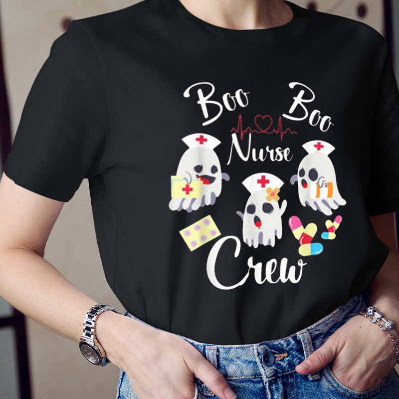 Boo Boo Nurse Crew T-Shirt