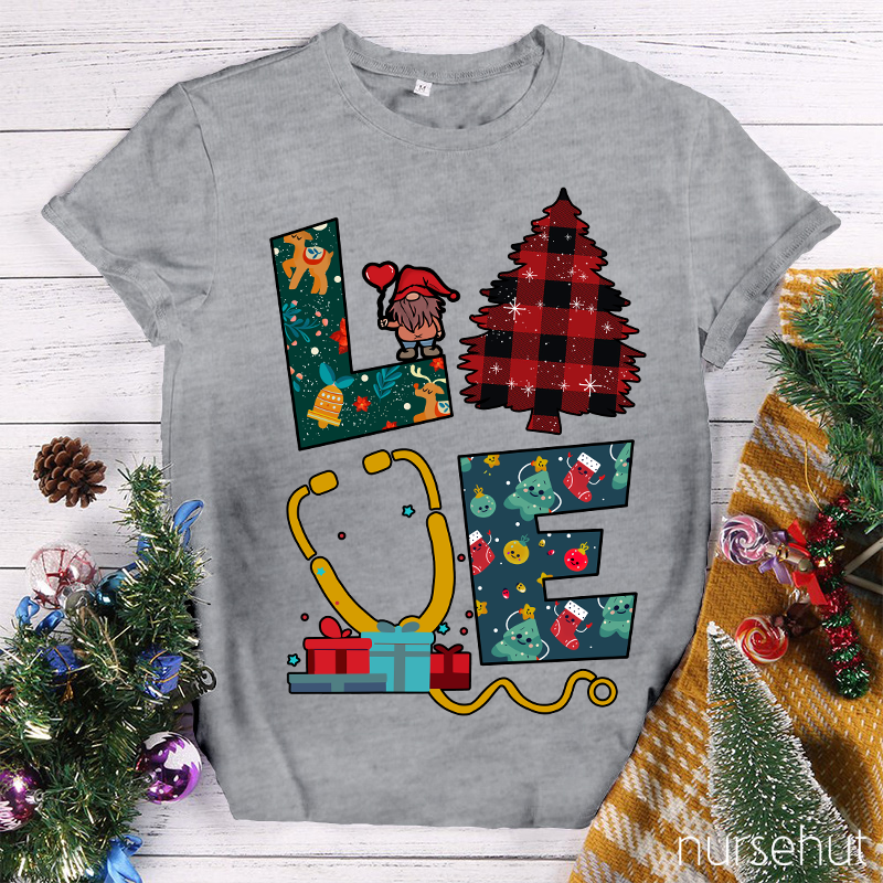 We Wish You A Merry Christmas Nurse T-Shirt